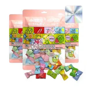 한국 공식수입정품 샤오커오라 비타팝스캔디(100g/중) x 3봉 사탕 후식용 민트캔디 목캔디 호올