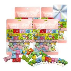 한국 공식수입정품 샤오커오라 비타팝스캔디(100g/중) x 4봉 사탕 후식용 민트캔디 목캔디 호올