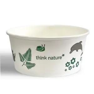 520cc 750cc 일회용 용기 종이그릇 종이용기 1,000개입