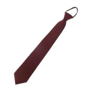 [갤러리아] 실크혼방 솔리드 자동 지퍼 넥타이 VPFTZ1702WN