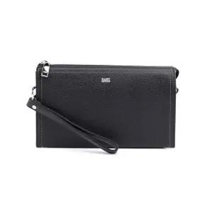 [백화점 선물포장] 닥스 클러치백 남성 파우치 손가방 일수가방 가죽 블랙 003