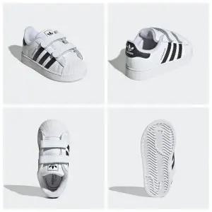 [아디다스키즈] JI3990 슈퍼스타 2 스니커즈 인펀트 걸음마 운동화 (120∼160) HMDK