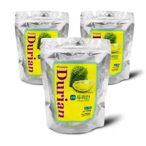 [신정푸드] 껍질 손질된 열대과일 고당도 냉동 두리안 450g x 3개