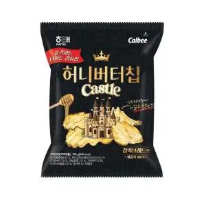 해태 허니버터칩 캐슬 갈릭브레드맛 100g 4개