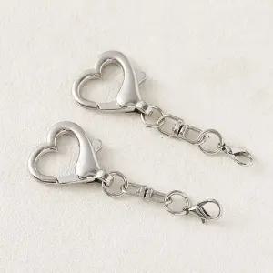 열쇠고리 하트 키링 10개입 만들기 키홀더 부자재 (WFJCYUZ)