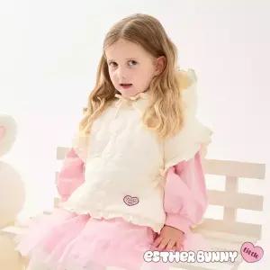 [에스더버니리틀] 하트자수항아리퀼팅조끼