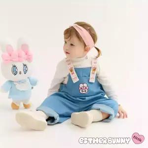 [에스더버니리틀] 플러피오버롤팬츠