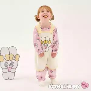 [에스더버니리틀] 포근크림버니수면조끼