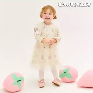 [에스더버니리틀] 로즈프릴샤원피스