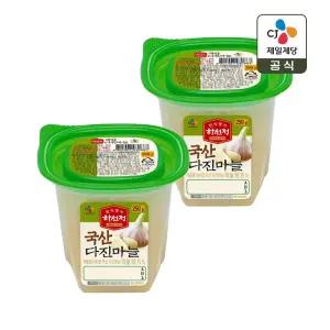 하선정 다진마늘 250g x2개