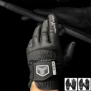 논슬립골프장갑 남성 남자 양손 왼손 오른손 빨아쓰는 파워 그립 에어홀 레인 골프 장갑 0.3mm