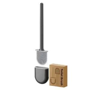 타이드코 심플한 변기솔 청소솔, 블랙, 1개