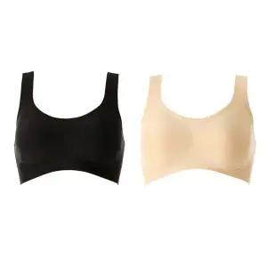 [롯데백화점]비너스 X-Fit 큰컵 글램 체형도 편안한 시스루 퓨징 심리스 브라 VBRX002