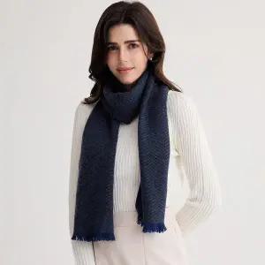 갤러리아 [닥스] 캐시미어100 머플러 (D) FKI040I (케이스,쇼핑백 포함)