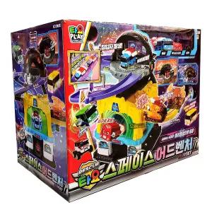 타요플레이 스페이스 어드벤처 캐릭터 자동차 레일 우주 행성