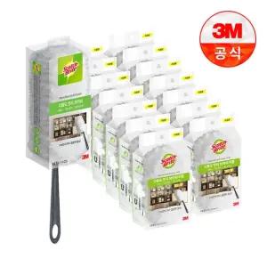 뉴 다용도 먼지떨이 브러쉬 핸들 + 리필 30입