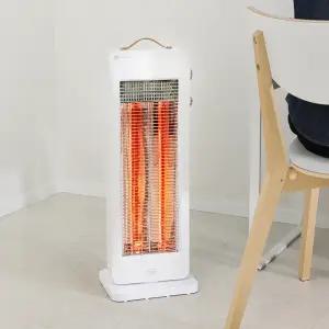 25년 신형 레이나 2단 카본 전기 회전형 히터 전기난로 RH-2250CB