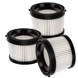(3팩) DUEALT DCV501HB 20V 무선 핸드헬드 진공청소기, HEPA 필터 키트, 교체 부품 액세서리와 호환되는 DCV501H 필터, 번호 DCV5011H와 비교하여