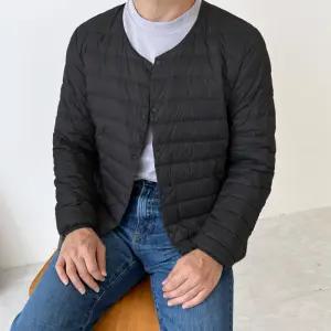 겨울 남녀 오리털 경량패딩 덕다운 숏패딩 방한 점퍼 야외활동용 M-2XL