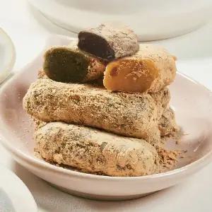 [NS홈쇼핑]마음이가 모둠영양떡 60개 (흑미 20개+호박 20개+쑥 20개, 1.8kg 1박스)..[35095071]