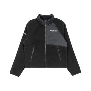 디스커버리 여성 우븐 하이브리드 플리스 자켓 DWSS34044BKS