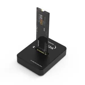 M.2 NVMe SSD 1베이 도킹 스테이션 10Gbps ML-D1U10