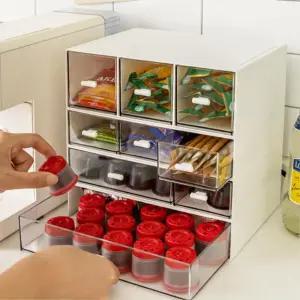 탕비실 커피머신 캡슐통 믹스커피 보관함 미니서랍 정리함 사무실서랍 수납박스 서랍