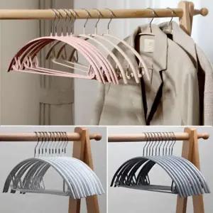 어깨뿔방지 논슬립 옷늘어남방지 PVC 옷걸이 5color