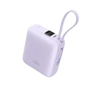 알로코리아 포켓 미니 고속충전 일체형 보조배터리 10000mAh 1008PD [라벤더]