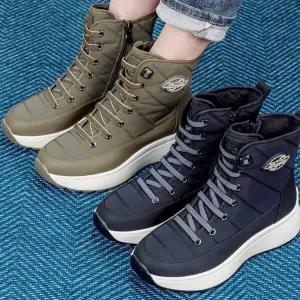 [슈즈] 겨울 털안감 여성여자 스니커즈 패딩 털부츠 방한부츠 4.5cm sjpe-s-940