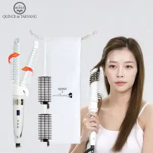 IN태양 오토롤링 브러쉬고데기 시즌2+헤어롤2개+파우치1개 뽕뿌리볼륨매직