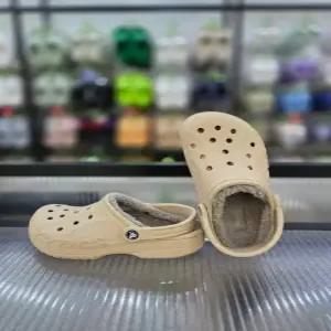 [크록스]따뜻한 털 클로그 바야 라인드 클로그 205969-2ZM/애플아울렛