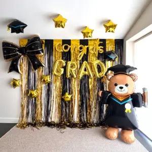 (졸업풍선세트) 졸업식 풍선세트 파티커튼 congrats grad 포토존 4종 2026