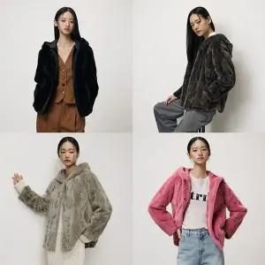 [NS홈쇼핑]유로컬렉션 밍크 후드 재킷[35587449]