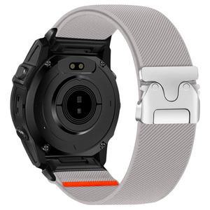 가민 퀵핏 20mm 호환 탄성 나일론 시계줄, 피닉스 8 7 6 낙하산 스타일 버클 스포츠 스트랩