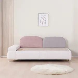 상일리베 아르망 투톤 3인용 패브릭 황토볼 온열 온조조절 흙소파