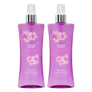 바디판타지 프래그런스 데일리 모이스춰 바디 스프레이 재패니즈 체리 블라썸 236ml 2개