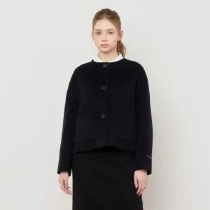 [케네스레이디][BYLYNN]울 라운드넥 핸드메이드 자켓 EGHJOK9800