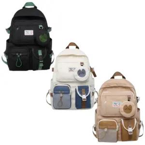 캐주얼 디자인 데일리백 소녀 학원가방 베이직 소풍 메는