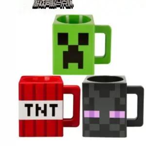 마인크래프트 머그잔 TNT 크리퍼 컵 워터