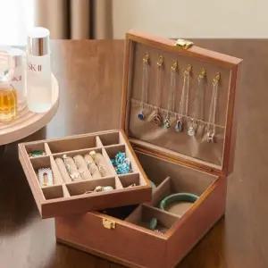 원목 고급 보석함 반지 결혼 쥬얼리 보관 목걸이 악세사리