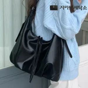 [지아네세탁소] 다크초콜렛 숄더백 데일리백 여성가방