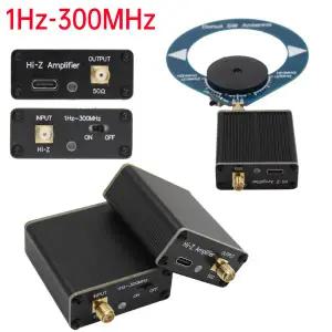 dmb안테나 고임피던스 증폭기 원형 안테나 1Hz-300MHz 도넛 단파 HackRF One SDR 워키토키용 5V 600mA