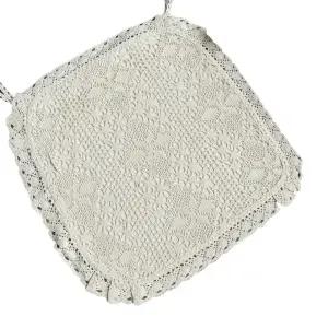 코튼 레이스 다이닝 커버 인테리어 덮개 방석 쿠션 의자