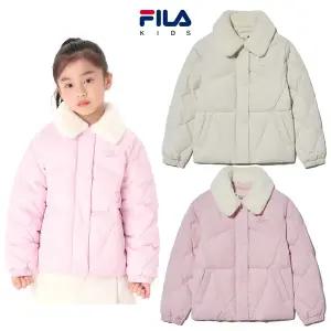 [휠라키즈](대구신세계)에리 탈착 여아 경량 다운(FK2DJG4402F)