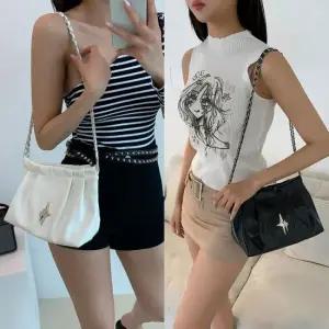 몽드샤인여성레더 가셔링 체인 포인트 지갑 덤블 패션잡화 직장인 학생 여성 스몰 슈베어 베스트 핸드폰 밍