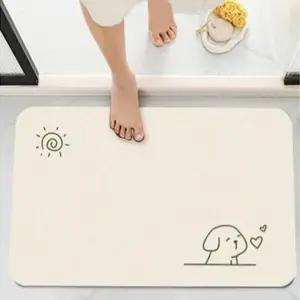 발매트 빨아쓰는 프리미엄 논슬립 물흡수 규조토매트 발매트 큐조토발매트