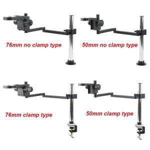 Flocusing 거치대 조정 가능한 관절 암 클램프 현미경 브래킷 데스크탑 삼각대 납땜 비디오 카메라 접이식