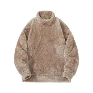 남성 데일리룩 맨투맨 겨울 솔리드 폴라폴리스 후드 도톰한 기모 상의 트렌드 풀오버 힛템