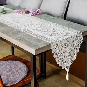 프렌치 레이스 테이블 러너 33x183 식탁매트 식탁 테이블 러너 테이블러너